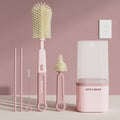 Portable Silicone Bottle Brush Set (Pink only)